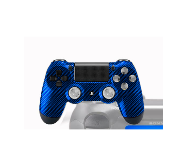 Manette PS4 avec peinture custom Poséidon