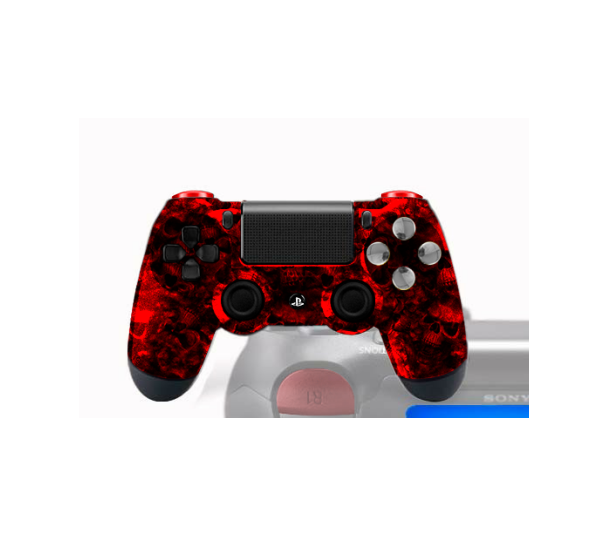 Manette PS4 FPS avec peinture perso Grid