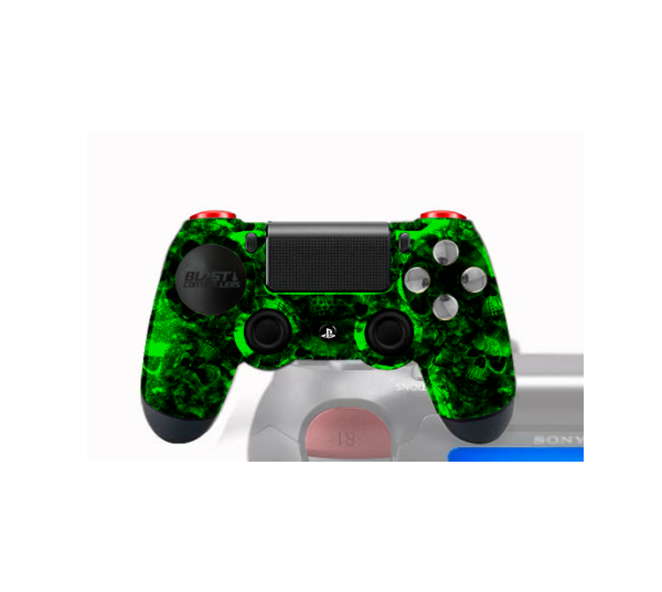 Manette Playstation 4 avec peinture unique Skids