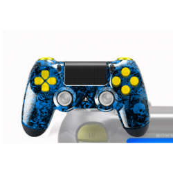 Manette Sony Dualshock 4 avec peinture customisée Olympe