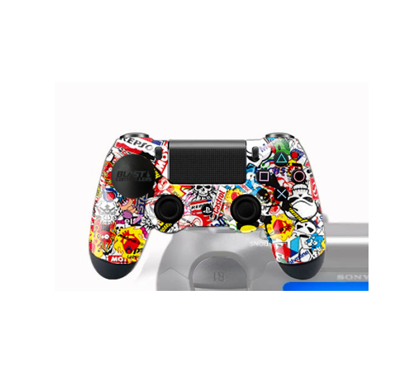 Manette Sony Dualshock 4 PS4 Personnalisée Poséidon