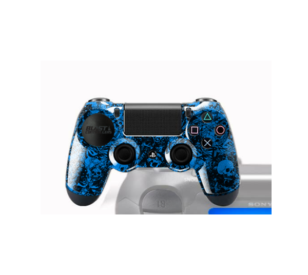 Manette PS4 FPS avec peinture custom Bang