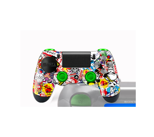 Manette Sony Dualshock 4 PS4 Custom demoniac