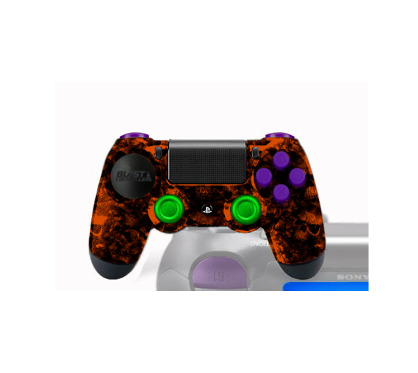 Manette Playstation 4 avec peinture unique Artémis