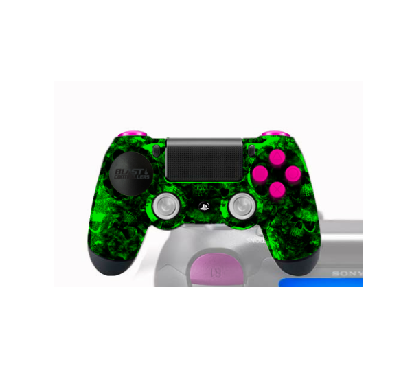 Manette PS4 Pro Gamers Custom Warlock