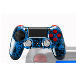 Manette Sony Dualshock 4 PS4 avec peinture unique Hélios