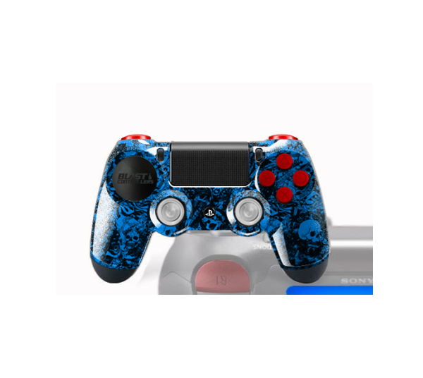 Manette Sony Dualshock 4 PS4 avec peinture unique Hélios