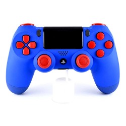 Manette PS4 SOFT TOUCH BLEU