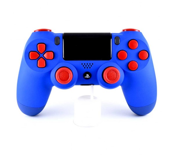 Manette PS4 SOFT TOUCH BLEU