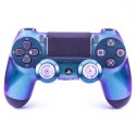 Manette PS4 Custom Caméléon Cyan