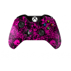 Manette XboxOne avec peinture customisée scary