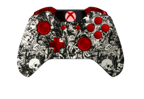 Manette Microsoft Xbox One Pc Personnalisee Brutal Manette Microsoft Xbox One Pc Personnalisee Brutal