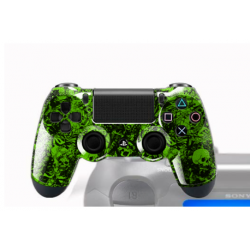 Manette Sony Dualshock 4 avec peinture customisée Animus