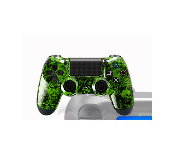 Manette Sony Dualshock 4 avec peinture customisée Animus