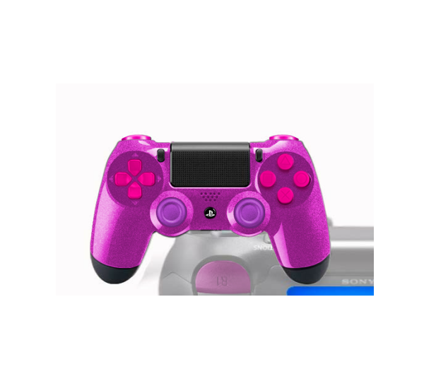 Manette Playstation 4 avec peinture unique Galactus