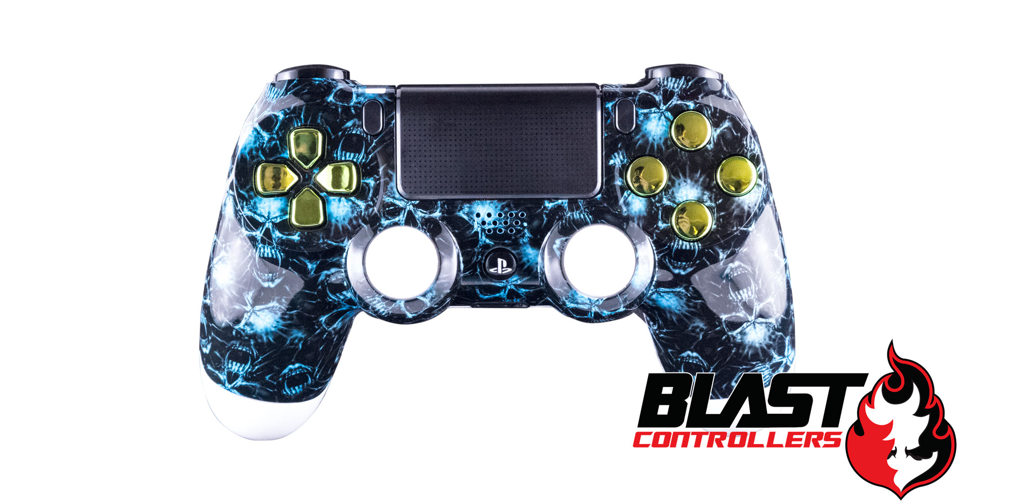 Manette PS4 personnalisée Galaxy - Manette custom