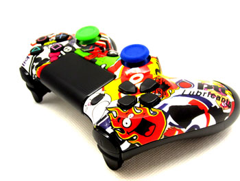 Manette PS4 custom PS3 personnalisée pas chère Blast